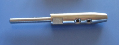 Swageless Terminal - M6 Threaded Stud for 3.2mm Wire
