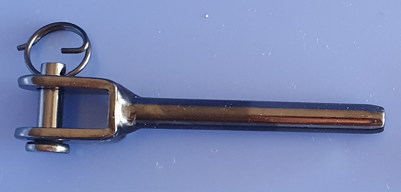 Black Turnbuckle - Jaw  Swage