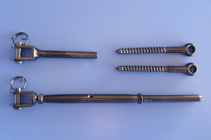 black wire baustrade kit 1BL